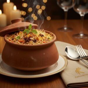 Vegetable Dum Biryani