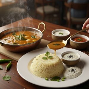 Upma Samber and Chutney